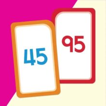 Alternative view of School Zone Numbers 1–100 Flash Cards