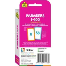 School Zone Numbers 1–100 Flash Cards 9 School Zone Numbers 1–100 Flash Cards