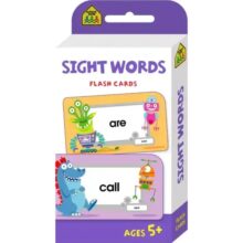 School Zone Sight Words Flash Cards