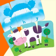 Alternative view of School Zone Flash Cards Three-Letter Words