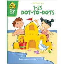 School Zone Get Ready Dot-to-Dot 1-25 - Ages 3-5