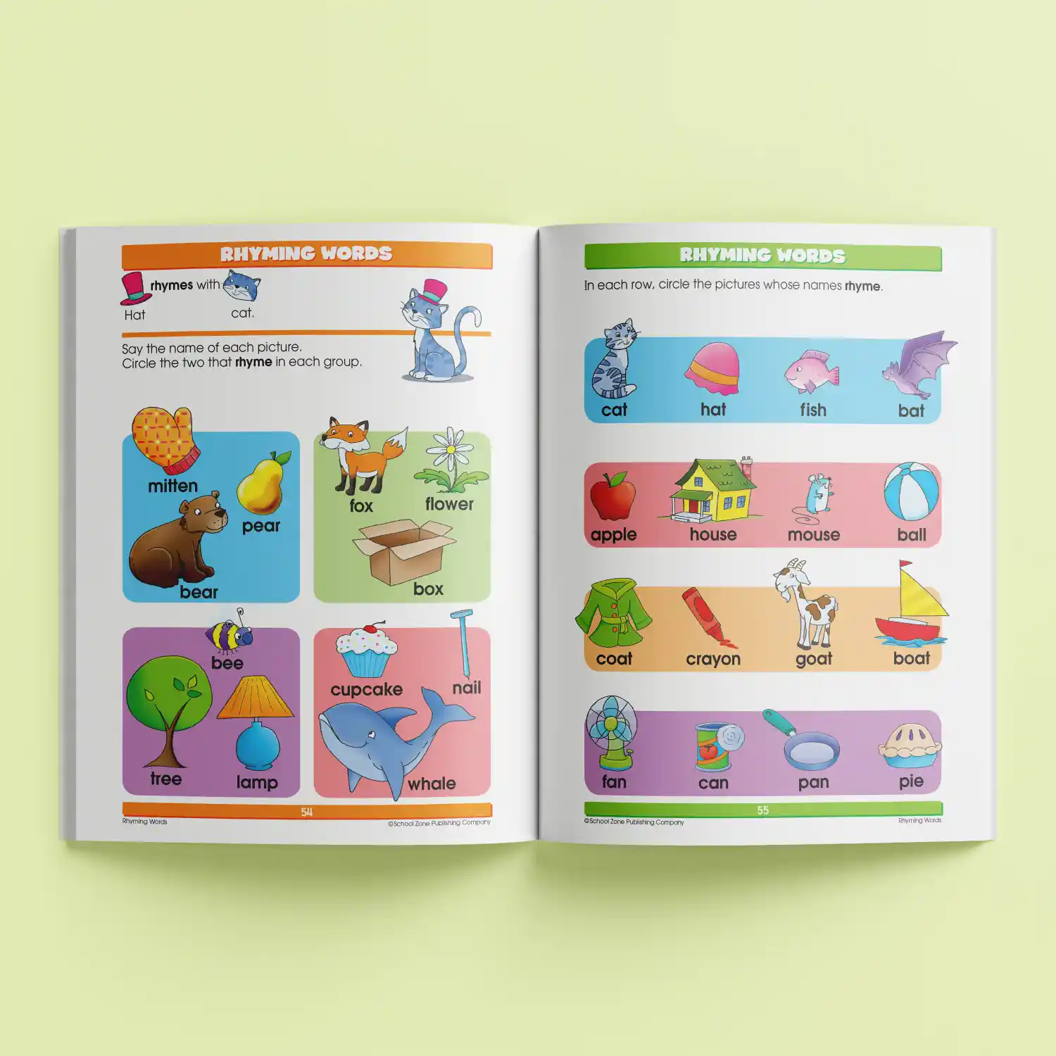 School Zone I Know It Literacy Reading Readiness - Ages 4-6 - Image 2