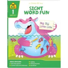 School Zone I Know It Literacy Sight Word Fun Workbook Ages 6–8
