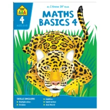 School Zone I Know It Maths Basics 4 - Ages 8-10