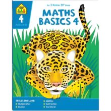 School Zone I Know It Maths Basics 4 Workbook Ages 8–10