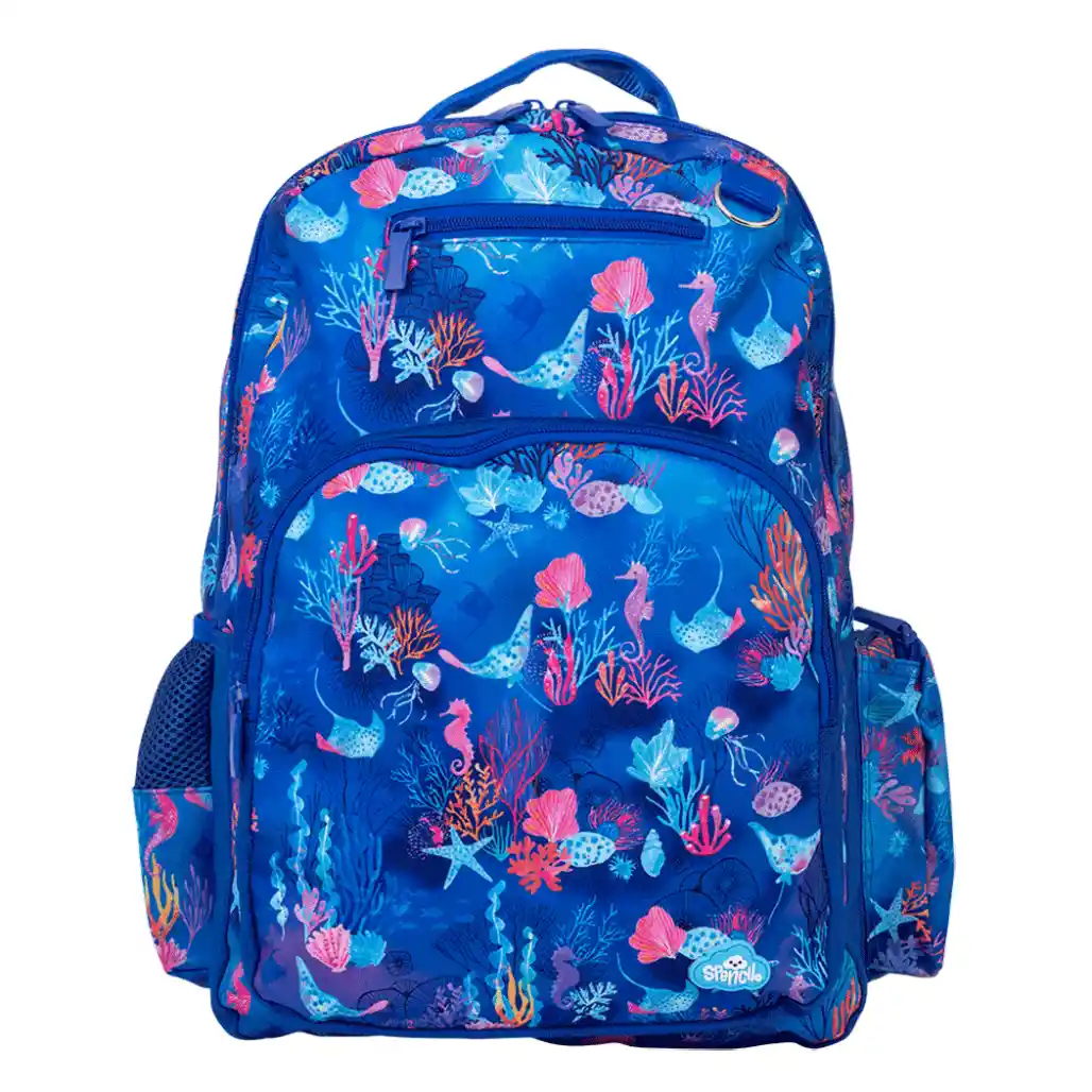 Spencil Backpack Big Kids - Coral Garden