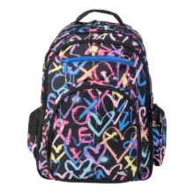Spencil Backpack Big Kids - Hearts and Crosses