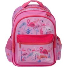 Alternative view of Spencil Little Kids Backpack Flamingo Splash 41cm