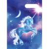 Spencil A4 Book Cover Moonlit Unicorn