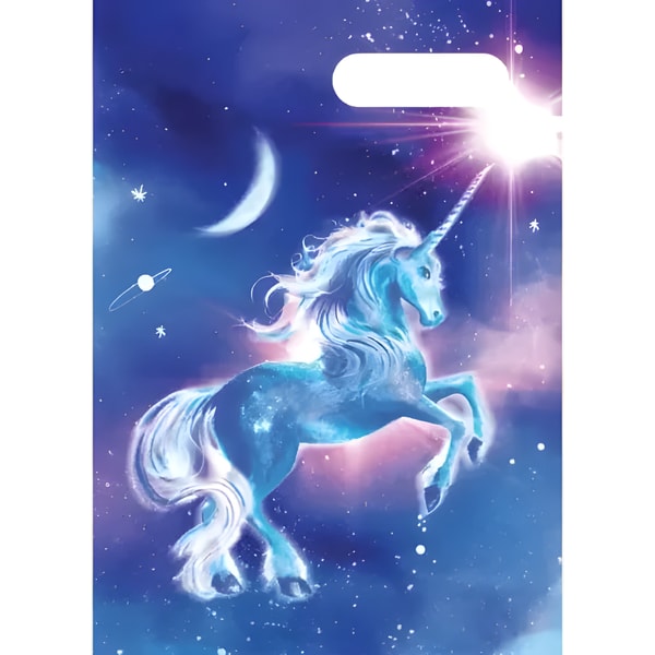 Spencil A4 Book Cover Moonlit Unicorn 1 Spencil A4 Book Cover Moonlit Unicorn