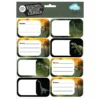 Spencil Book Sticker Labels 16 Pack - Jurassic Kingdom
