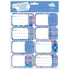 Spencil Book Labels 16 Pack - Pastel Plaid