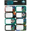 Spencil School Book Name Labels 16 Pack Street Art