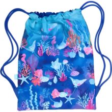 Spencil Drawstring Bag Coral Garden Large Swim and Sports Bag 50cm