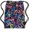 Spencil Drawstring Bag Hearts and Crosses Large Swim and Sports Bag 50cm