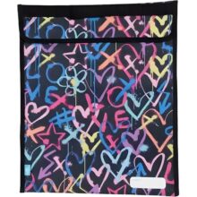 Spencil Extra Large Homework Bag Hearts and Crosses 37cm x 45cm