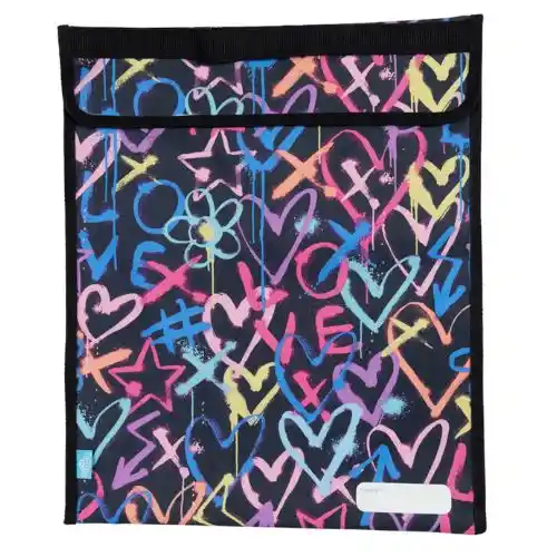 Spencil Homework Bag Extra Large - Hearts & Crosses