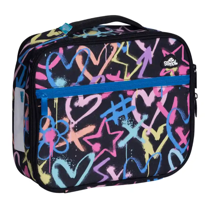 Spencil Lunch Bag Big Cooler - Hearts & Crosses - Image 3
