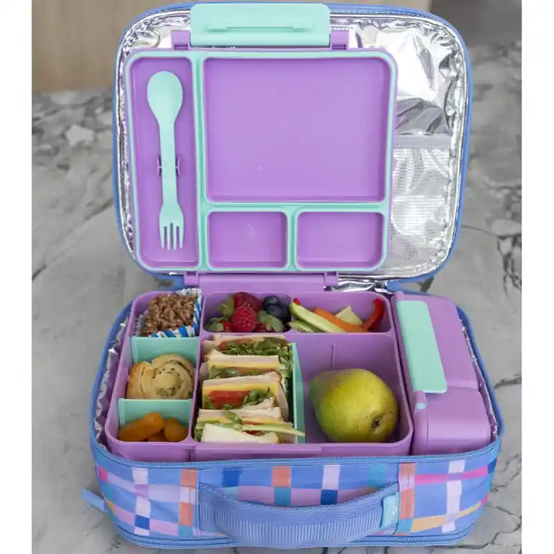 Spencil Lunch Box All-In - Lilac/ Mint - Image 4