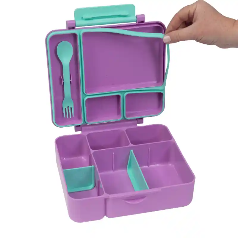 Spencil Lunch Box All-In - Lilac/ Mint - Image 5