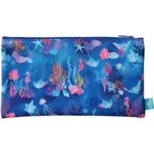 Alternative view of Spencil Twin Zip Pencil Case Coral Garden Large 32.5cm