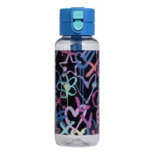 Spencil Water Bottle 650ml - Hearts and Crosses