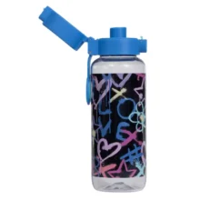 Alternative view of Spencil Water Bottle 650ml - Hearts and Crosses