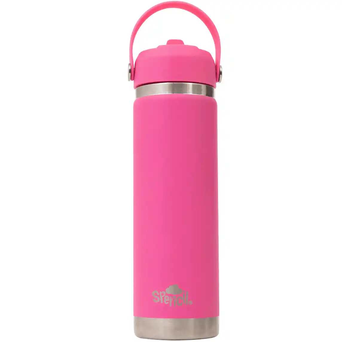 Spencil Water Bottle 650ml Insulated - Fuschia