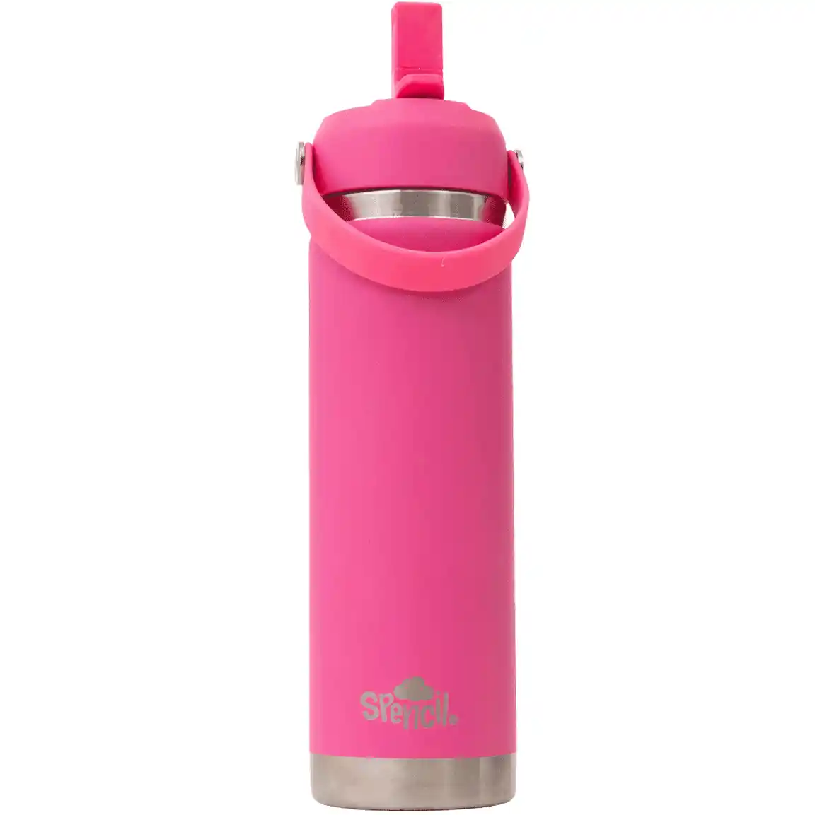 Spencil Water Bottle 650ml Insulated - Fuschia - Image 2