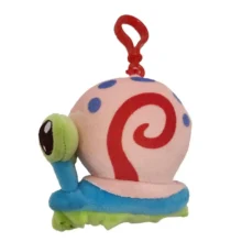 Spongebob Squarepants Soft Toy 10cm Belt Clip - Gary