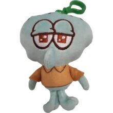 SpongeBob SquarePants Squidward Belt Clip Soft Toy 10cm