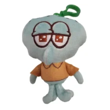Spongebob Squarepants Soft Toy 10cm Belt Clip - Squidward