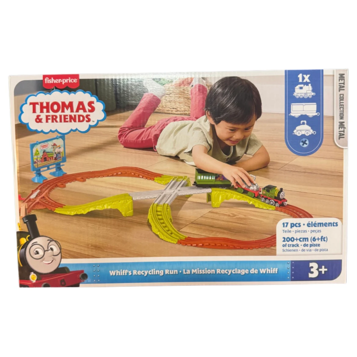 Thomas and Friends Push Along - Playset - Whiffs Recycling Run