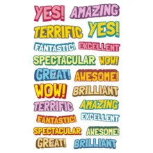 Alternative view of Avery Merit Stickers 80 Pack - Comic