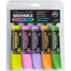 Chroma Kidz Washable Acrylic Paint 5 X 75ml Set - Fluoro