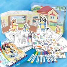 Crayola Colouring Kit - Colour Wonder Activity Kit Bluey 11 Crayola Colouring Kit - Colour Wonder Activity Kit Bluey