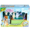 Crayola Craft - Scribble Scrubbie Playset - Bluey Poolside