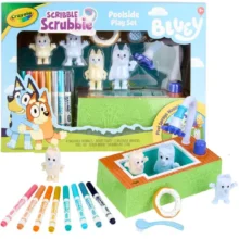 Crayola Craft - Scribble Scrubbie Playset - Bluey Poolside