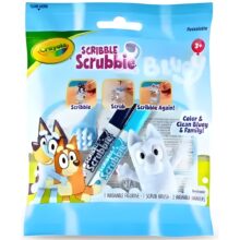 Crayola Scribble Scrubbie Bluey Single Pack Colour and Wash Pet