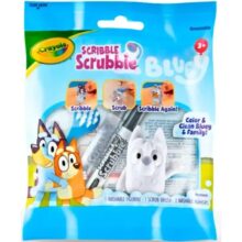 Crayola Scribble Scrubbie Bluey Muffin Single Pack Colour and Wash Pet