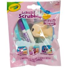 Crayola Scribble Scrubbie Pastel Pet Coral the Fish Single Pack