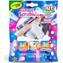 Crayola Scribble Scrubbie UniCreature Leo the Green Sloth Single Pack Colour and Wash