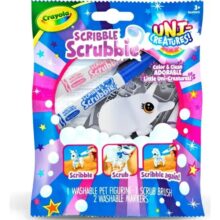 Crayola Scribble Scrubbie UniCreature Max the Pink Platypus Single Pack Colour and Wash