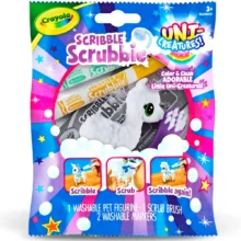 Crayola Craft - Scribble Scrubbie Single Pack - UniCreatures - Olive the Uni-Llama