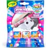 Crayola Scribble Scrubbie UniCreature Violet the Purple Bear Single Pack Colour and Wash