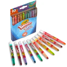 Alternative view of Crayola Crayons - Twistables 10 Pack - Mini - Swirl