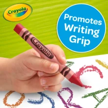 Crayola Crayons - Young Kids Washable Tripod Grip 8Pk