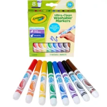 Alternative view of Crayola Markers - Young Kids UltraClean Washable Broadline 8Pk