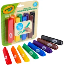 Alternative view of Crayola Markers - Young Kids Washable Tripod Grip 8Pk