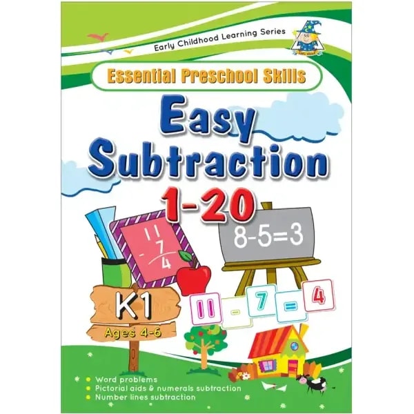 Greenhill Easy Subtraction Activity Book Ages 4–6 1 Greenhill Easy Subtraction Activity Book Ages 4–6